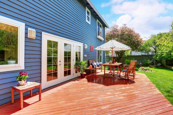 Blue Siding Installation in Oroville