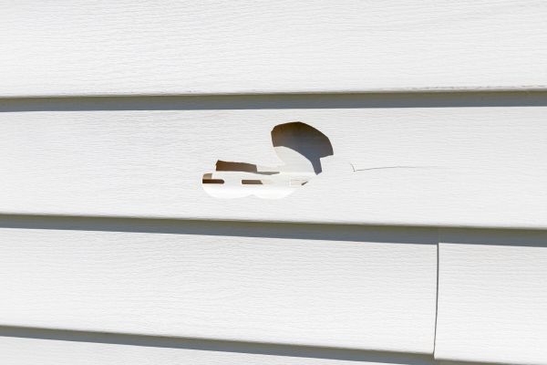Cost of White Vinyl Siding Repair in Oroville