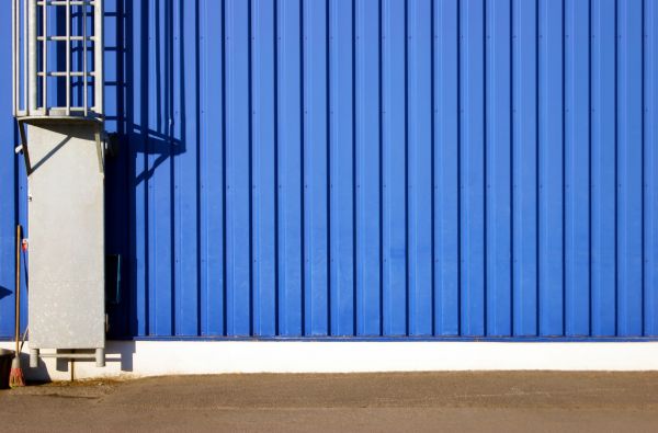 Ribbed Metal Siding Repair in Oroville